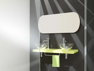 FLUX_US 18 - Double washbasin countertop by LASA IDEA - view 2